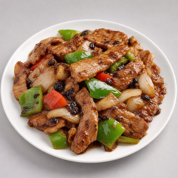 Roast Pork w. Black Bean — Peking Garden Asian Cuisine Youngsville